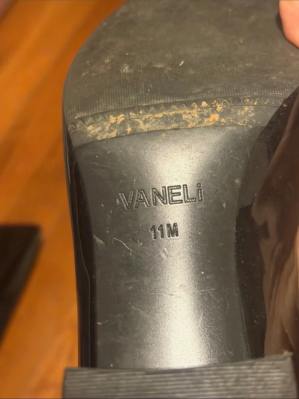 Vaneli Black Patent Pointed-Toe Pumps